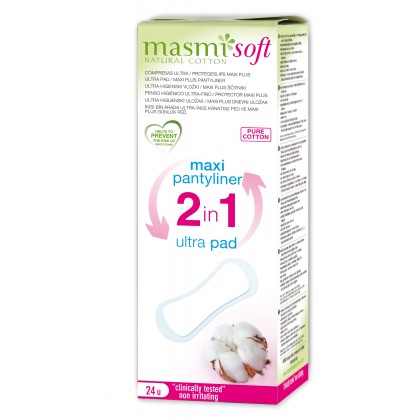 Masmi MAXI Pluss / Ultra bind 2 i en 1 SOFT