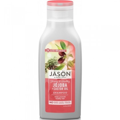 Jason jojoba & castor oil Sjampo - 473 ml - Jason