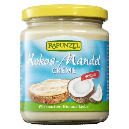 Kokos- og mandelsmør, vegan, 250 g, økologisk, Rapunzel