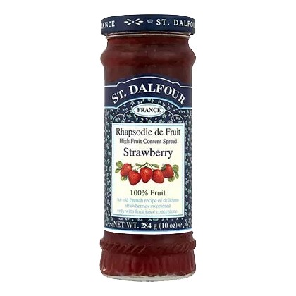 St Dalfour strawberry - Jordbær syltetøy 284 g