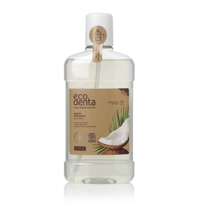 ECODENTA Organic Minty Coconut Mouthwash (uten fluor)