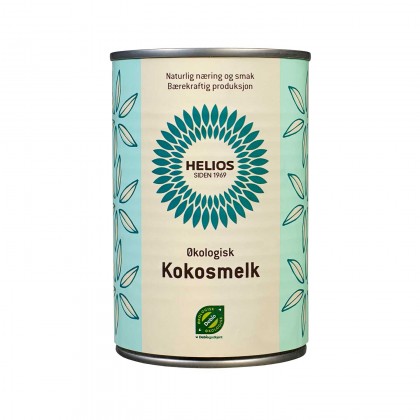 Helios - Kokosmelk Økologisk - 400 g