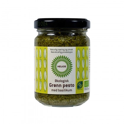 Helios - Grønn Pesto Økologisk - 130 g