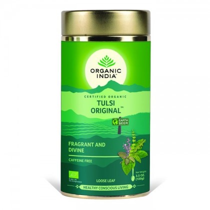 Tulsi Original té i løsvekt fra Organic India