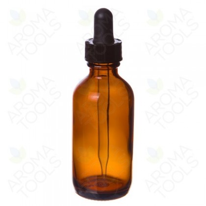 Mørk glassflaske med pipette - 60 ml - Aromatools