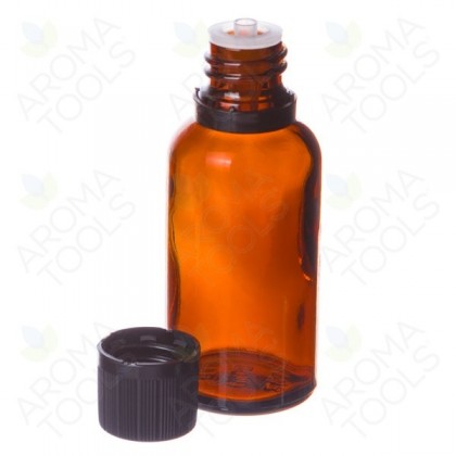 Mørke, 30 ml Glassflasker til Eterisk olje  - 6 stk  i pakken - Aroma Tools