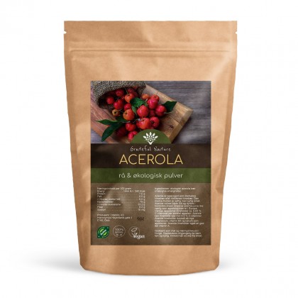 Acerola pulver - Økologisk - 250 g