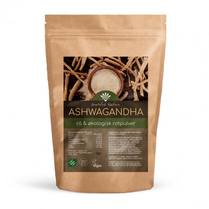 Ashwagandha pulver - Adaptogen - Økologisk - 250 g