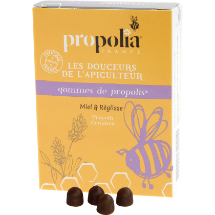 Propolis halspastiller - Honning og lakris - 45 g