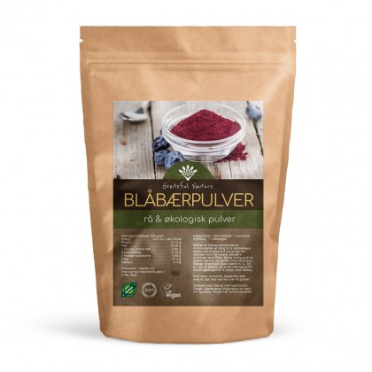 Blåbærpulver - Økologisk - 250 g