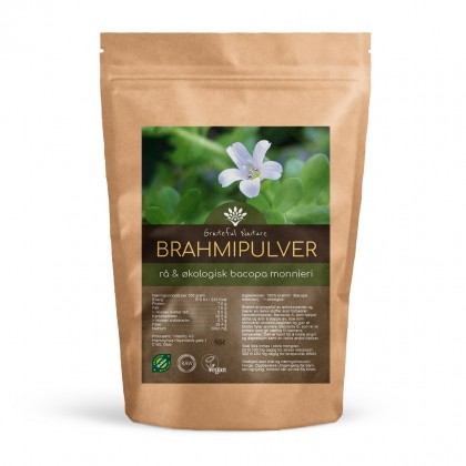 Brahmi Pulver - Bacopa monnieri - For mentalhelse - Økologisk - 250 g