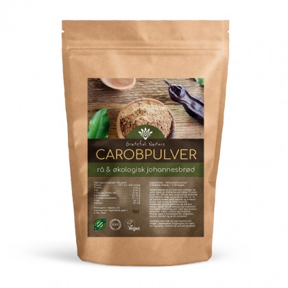 Carobpulver - Rå - Økologisk - 250 g