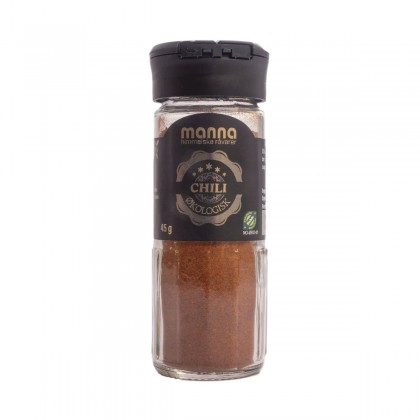 Chili - malt - Økologisk - 45 g - Manna