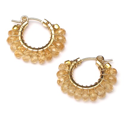 Citrin Divine Earrings