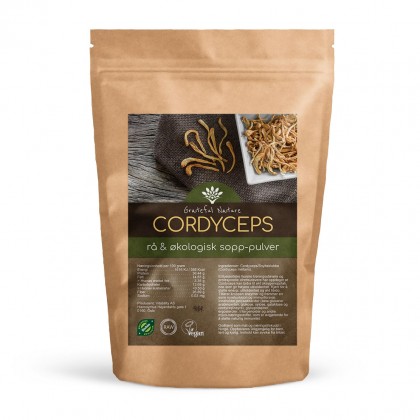 Cordyceps sopp - Pulver - Økologisk - 250 g