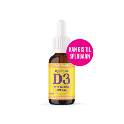 Vegansk D3 vitamin - Flytende - 30ml - 80ug