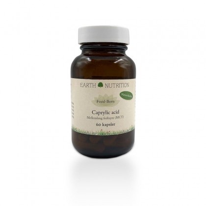 Earth Nutrition - Kaprylsyre - 60 kapsler