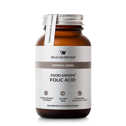 Wild Nutrition - Fol Syre - 30 kapsler
