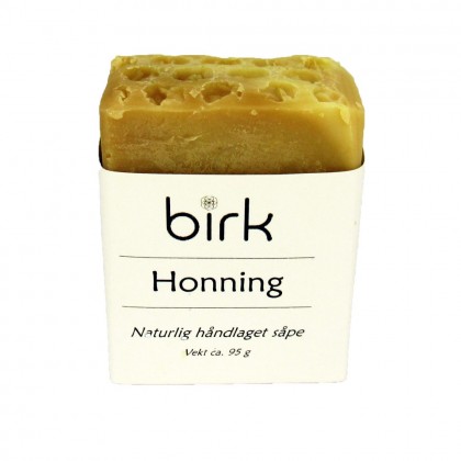 Såpestykke - Honning - 95g - Birk