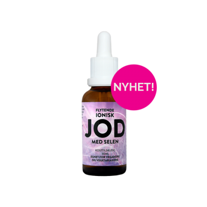 Flytende ionisk jod med selen - 30 ml