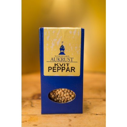 Aukrust Nordgard - Økologisk Hvit pepper, hel - 30 g