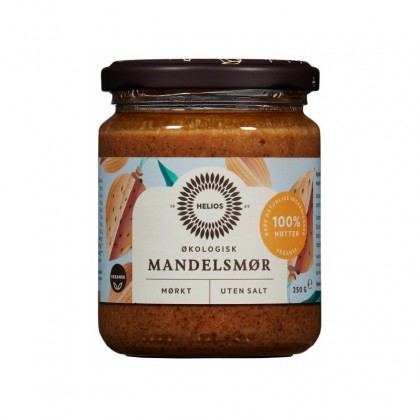 Helios - Mandelsmør mørkt Økologisk - 250 g