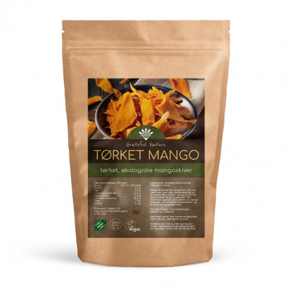 Tørket Mango i skiver - Økologisk - 250 g