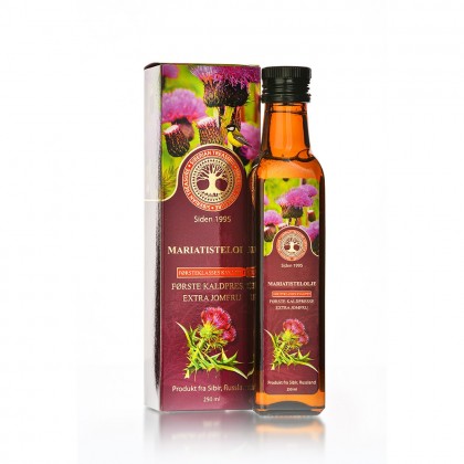 Mariatistelolje - Milk Thistle oil - 250 g