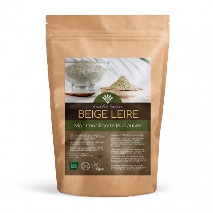 Beige leire - Montmorillonite Food Grade Clay - 250 g