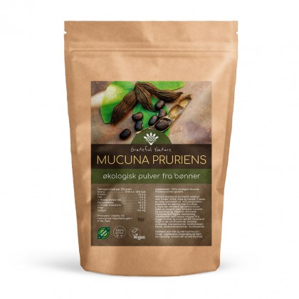 Mucuna Pruriens pulver - For mentalhelse - Økologisk - 250g