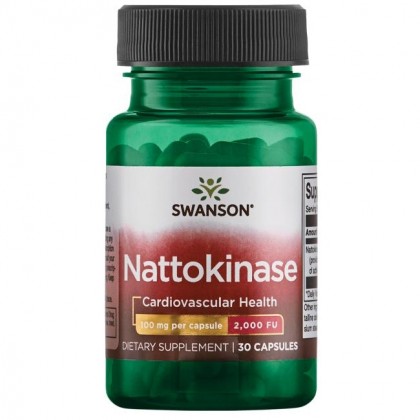 Nattokinase - Hjerte & Kar tilskudd - 100 mg a 30 kapsler