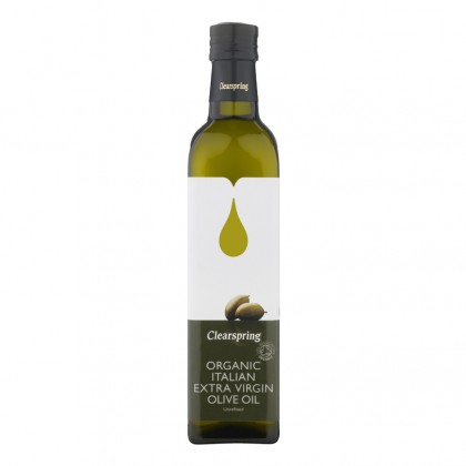 Clearspring Extra Virgin Olivenolje - 500 ml - økologisk