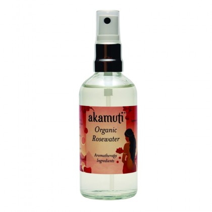 Akamuti Organic Rosewater - ansiktsvann  - 100 ml