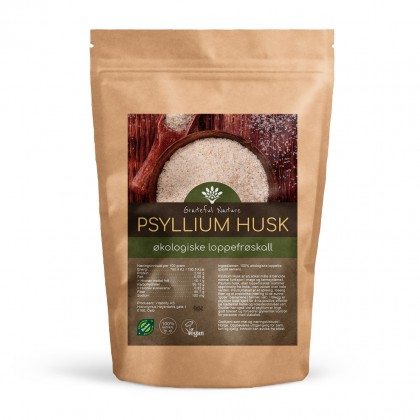Psyllium Husk - Loppefrøskall - Økologisk - 250 gram