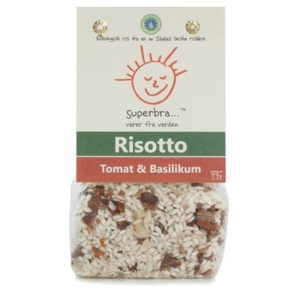 Superbra - Risotto Med Tomat og Basilikum - 250 g