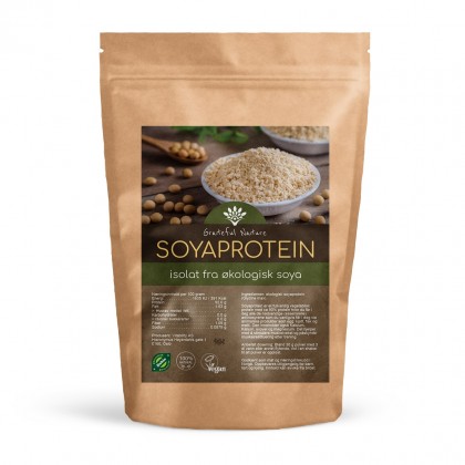 Soyaprotein - isolate pulver - Økologisk - 1000 g