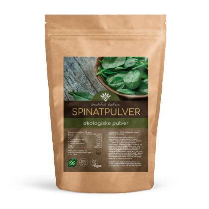 Spinatpulver - Økologisk - 250g