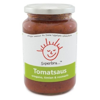 Superbra - Tomatsaus med oregano, timian og rosmarin - 390 g