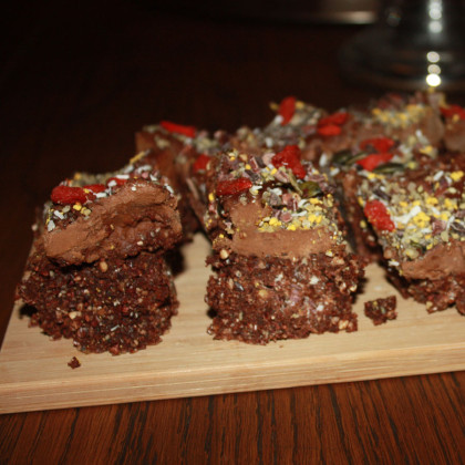 Ingredienser for Super Food brownies