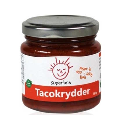 Superbra - Tacokrydder - 150 g