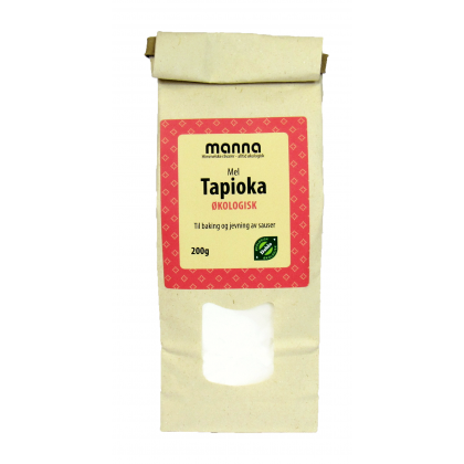 Tapioka stivelse, økologisk, 200 g, Manna