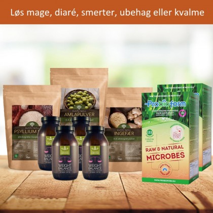 Løs mage, diaré, smerter, ubehag eller kvalme - Pluss ekstra - Spar 20%