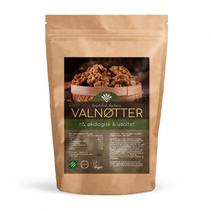 Valnøtter - Rå kjerner - Økologisk
