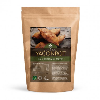 Yaconrot - pulver - Rå - Økologisk - 250 g