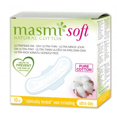 Masmi Ultratynne bind med vinger dag soft