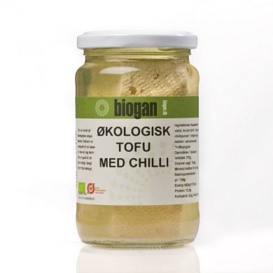 Biogan - Økologisk tofu med chili - 370 g