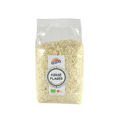Økologisk Hirseflak - 500 gr - Rømer