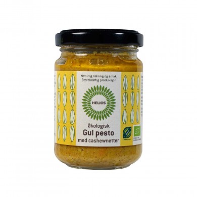 Helios - Gul Pesto Økologisk - 130 g