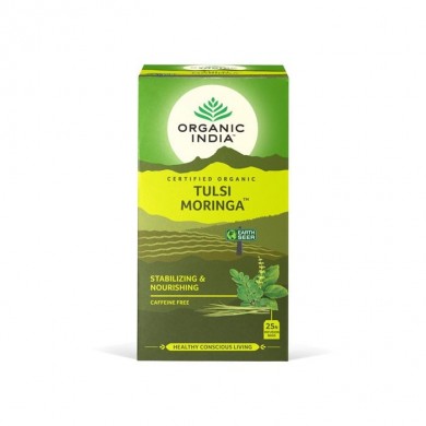 Tulsi Moringa té fra Organic India