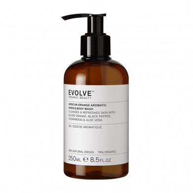 EVOLVE African Orange Aromatic Hand & Body Wash 250ml